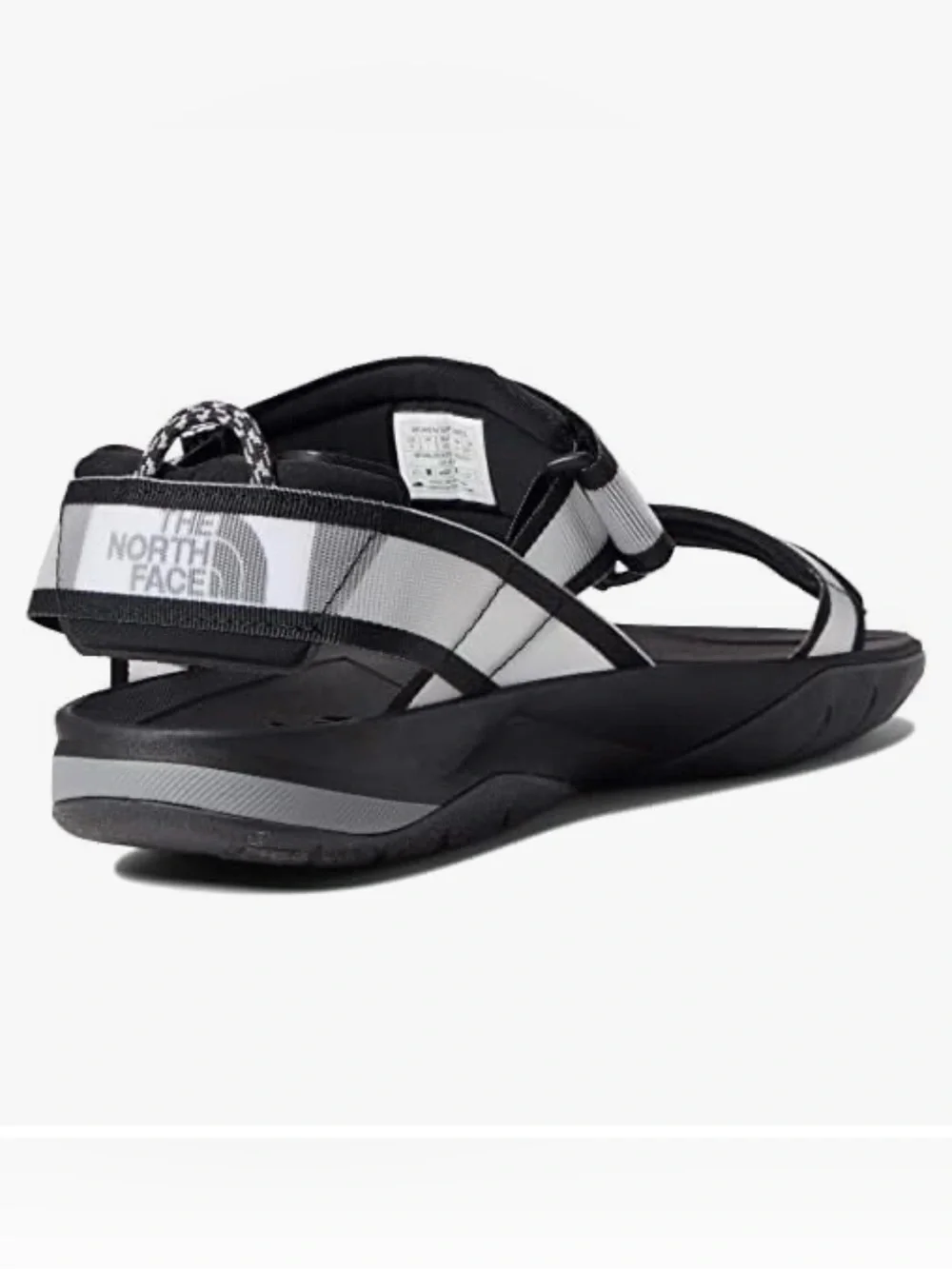 The North Face Black and Asphalt Grey Women's Skeena Sport Sandal - Size 11